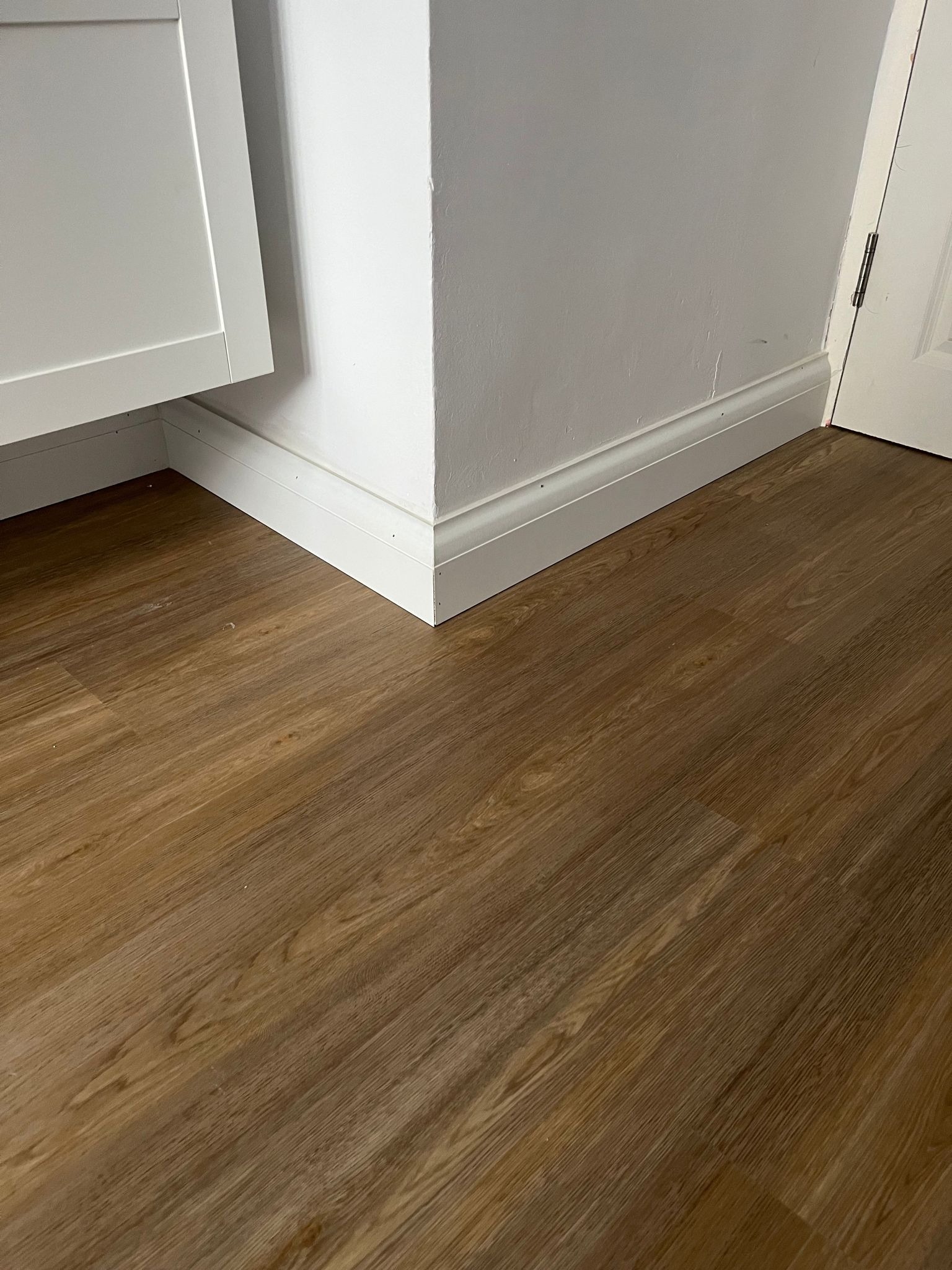 Hardwood floor installation