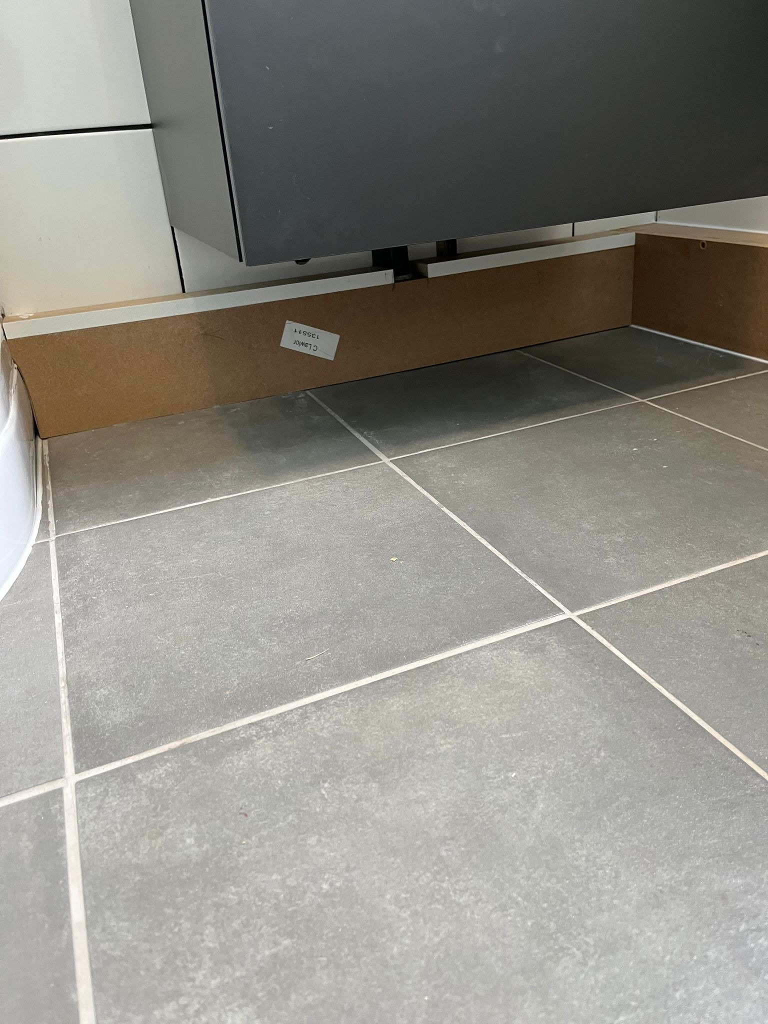 Bathroom tiling work