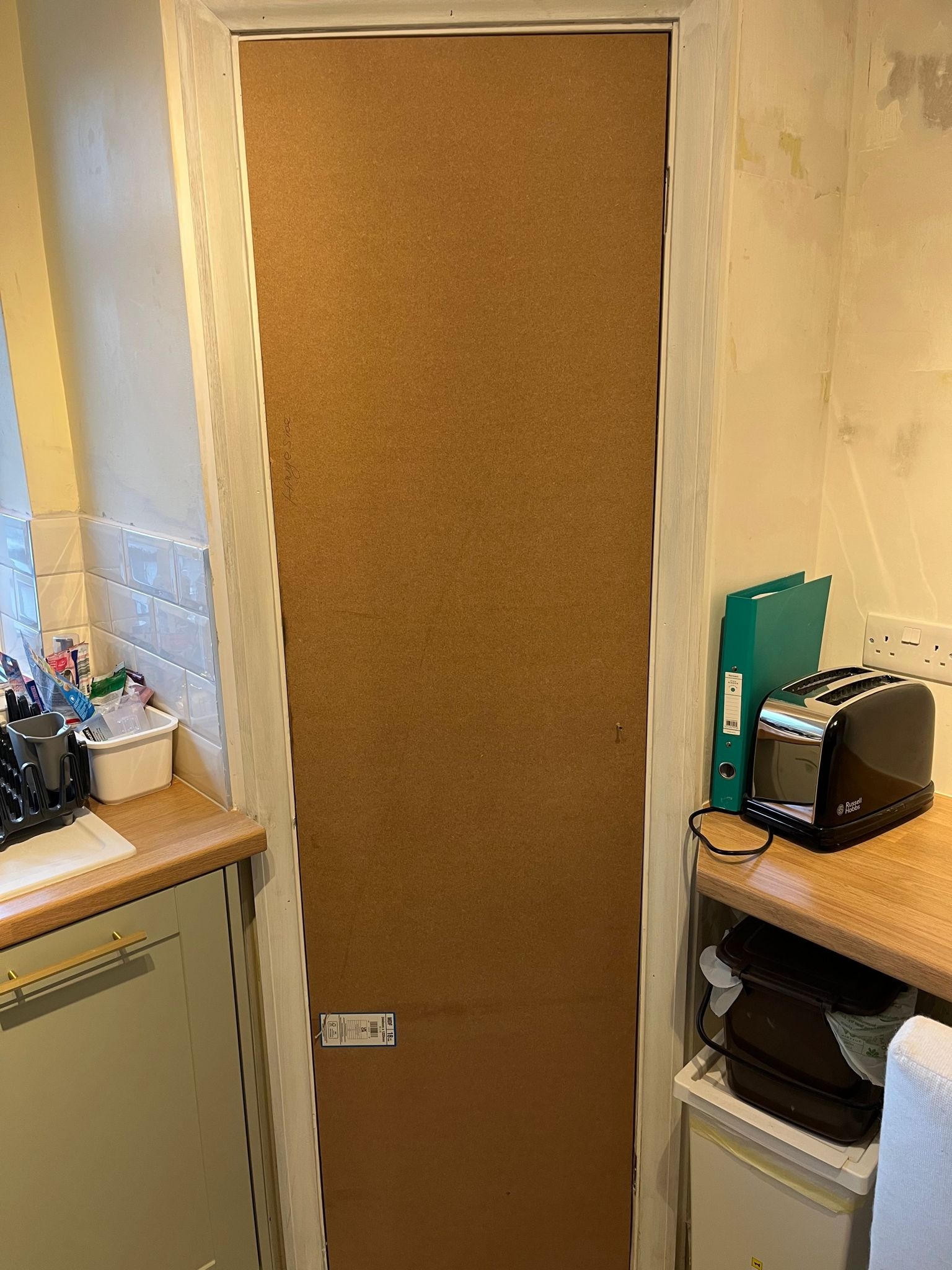 Bathroom sink installation