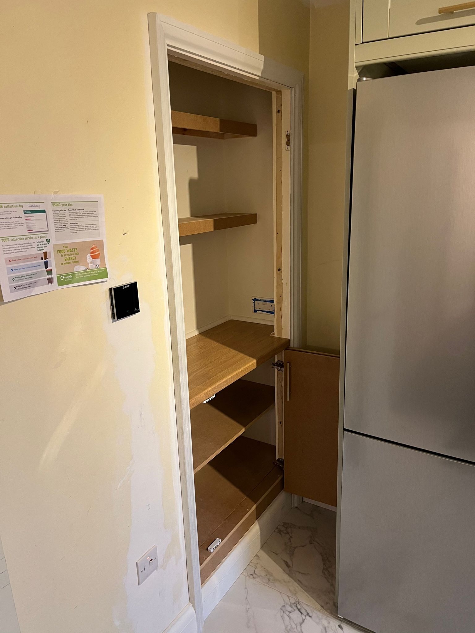 Radiator cover installation