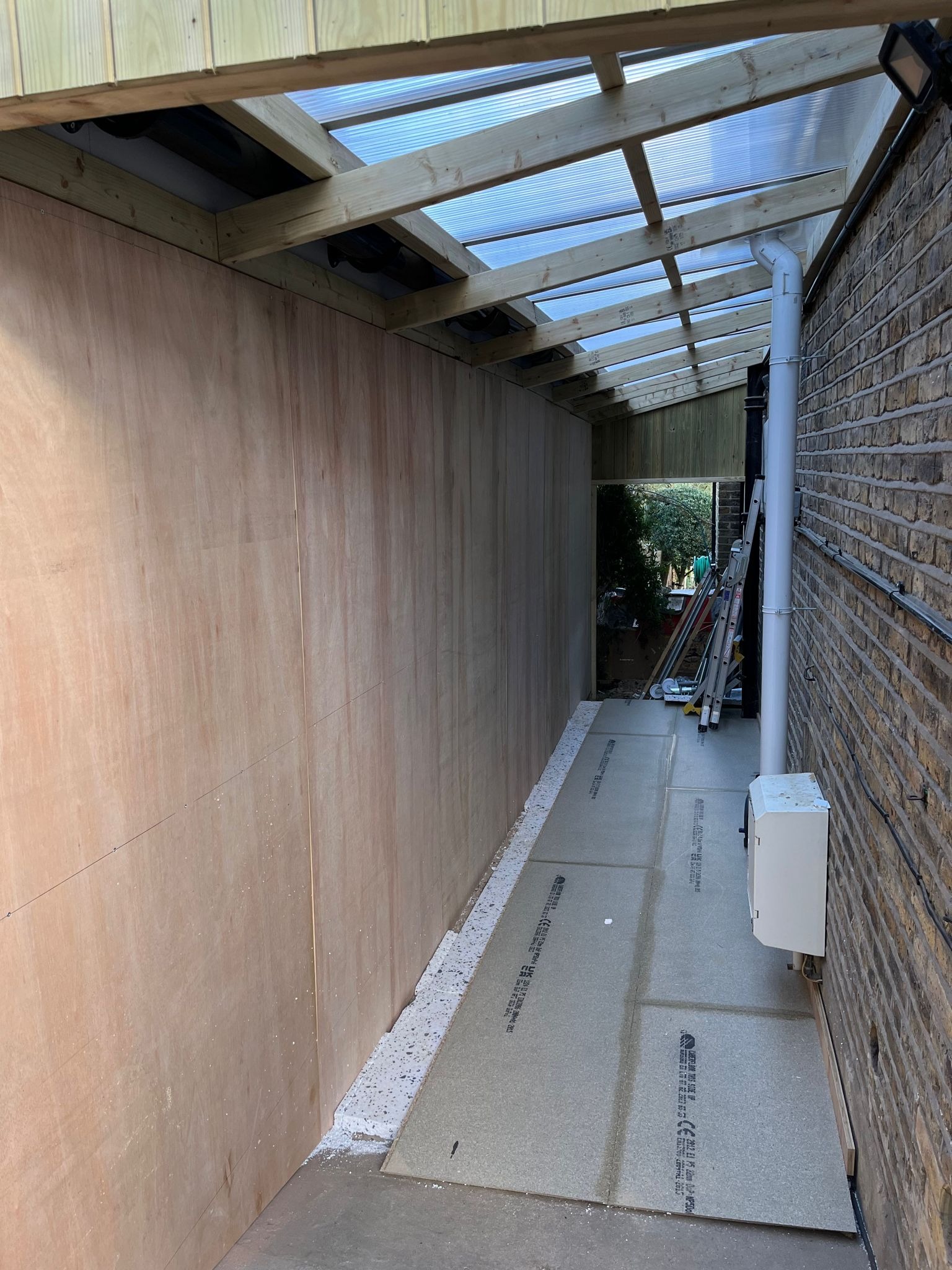 Fitted furniture installation